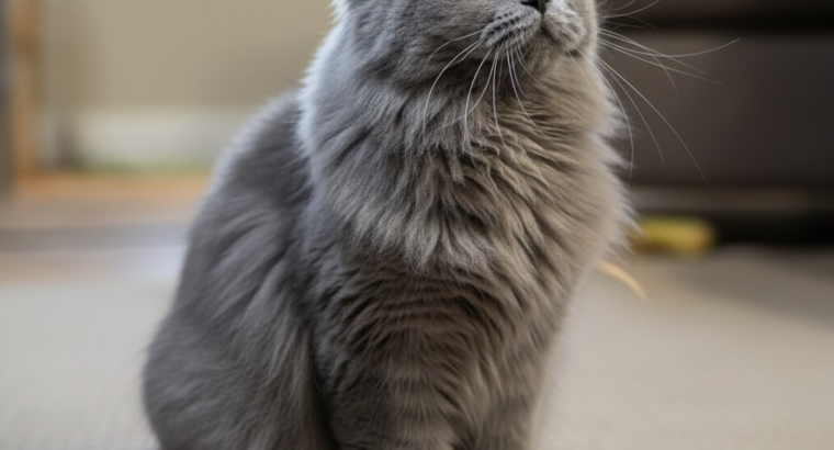 Brit hosszúszőrű kislàny